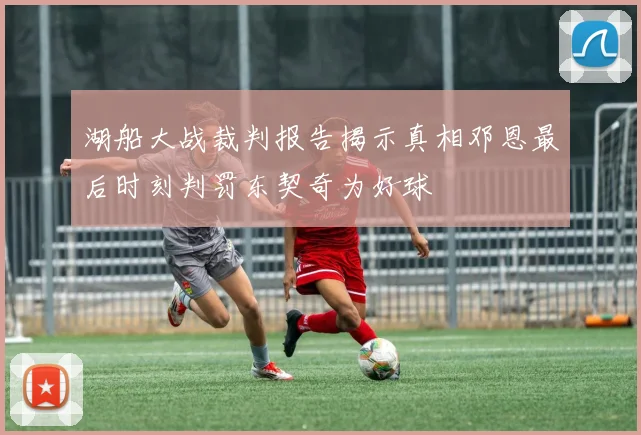湖船大战裁判报告揭示真相邓恩最后时刻判罚东契奇为好球